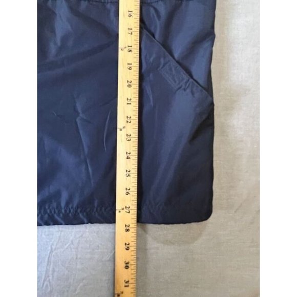 Champion Jacket Adult Medium Blue Striped Long Sleeve 1/4 Zip‎ Windbreaker Mens. - Picture 10 of 11